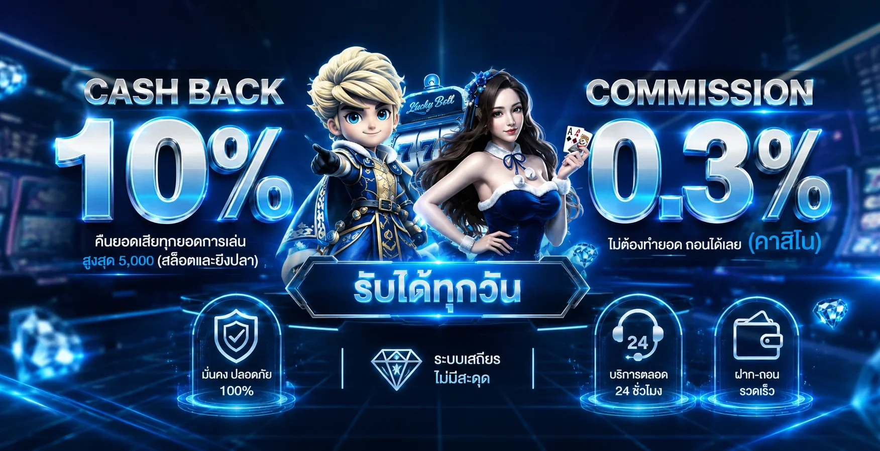 SPACEONE รวมเกมสล็อต บาคาร่า พร้อมโปรโมชั่นสมาชิกใหม่